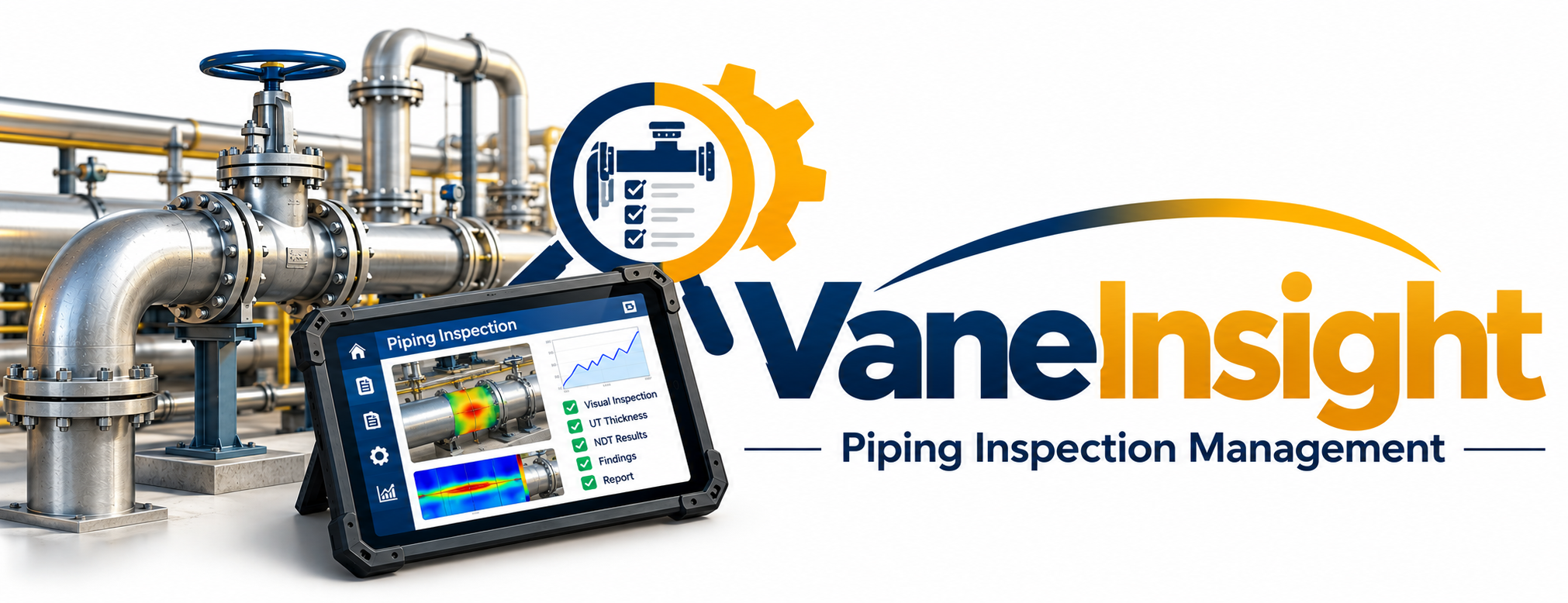 VaneInsight Piping Inspection Management